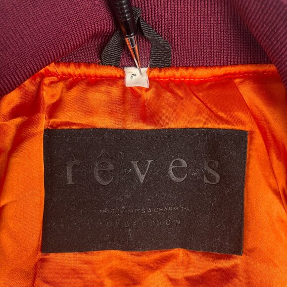 Reves Jacket Men Small Olive Green Colorblock Bomber Paris Flight Air Kool KIY 1 - Picture 4 of 9